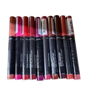 Revlon ColorStay Matte Lip Crayon Bundle